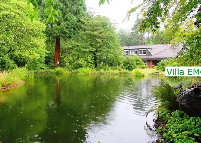 Villa Emg Nah Hannover Mit Pool, Kamin, Garten, Teich, Wald, Partyraum Fuer Familien Gruppen Bis 22 Personen *