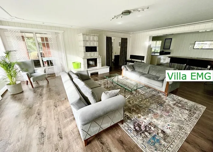 Emg Nah Hannover Mit Pool, Kamin, Garten, Teich, Wald, Partyraum Fuer Familien Gruppen Bis 22 Personen *