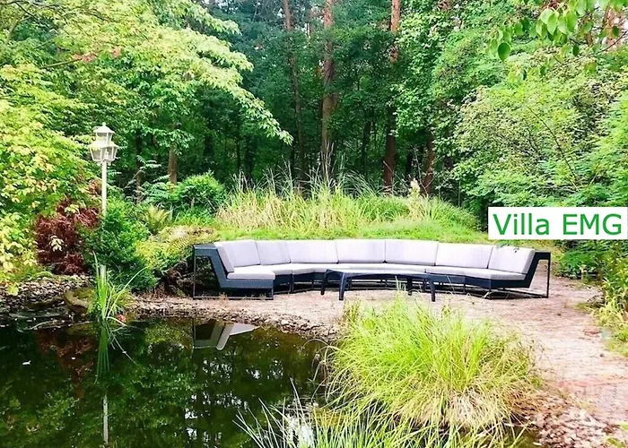 Emg Nah Hannover Mit Pool, Kamin, Garten, Teich, Wald, Partyraum Fuer Familien Gruppen Bis 22 Personen Вилла